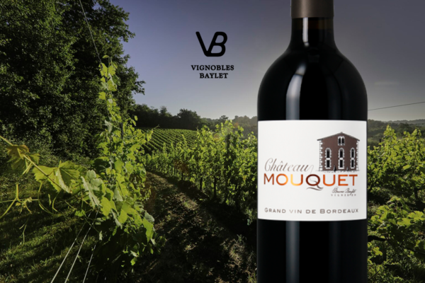 Vignobles Baylet - Chateau Mouquet - Aop Bordeaux Supérieur - Rouge - 2022 - 0,75