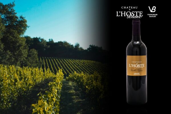 Vignobles Baylet - Chateau De L Hoste Vieilles Vignes - Aop Bordeaux Supérieur - Rouge - 2020 - 0,75